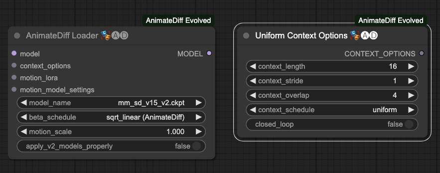 [ComfyUI] AnimateDiff 影像流程